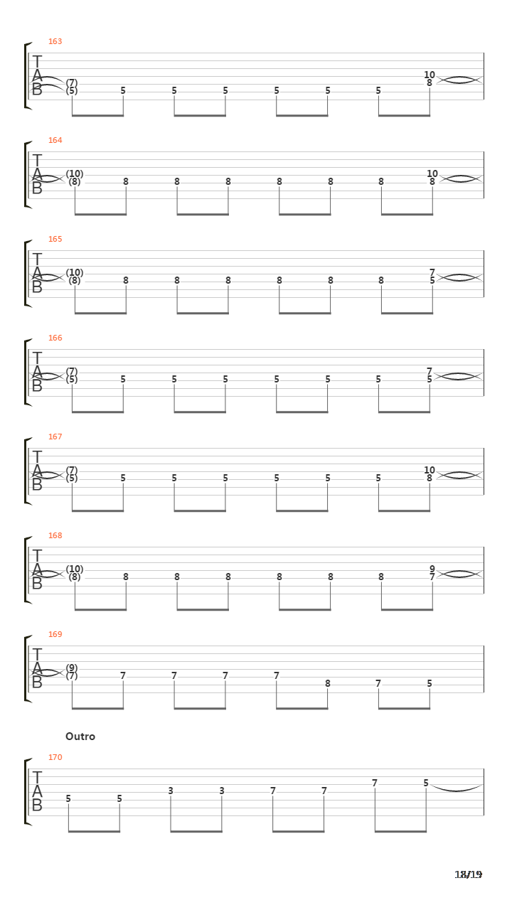 Pervaya Zima吉他谱