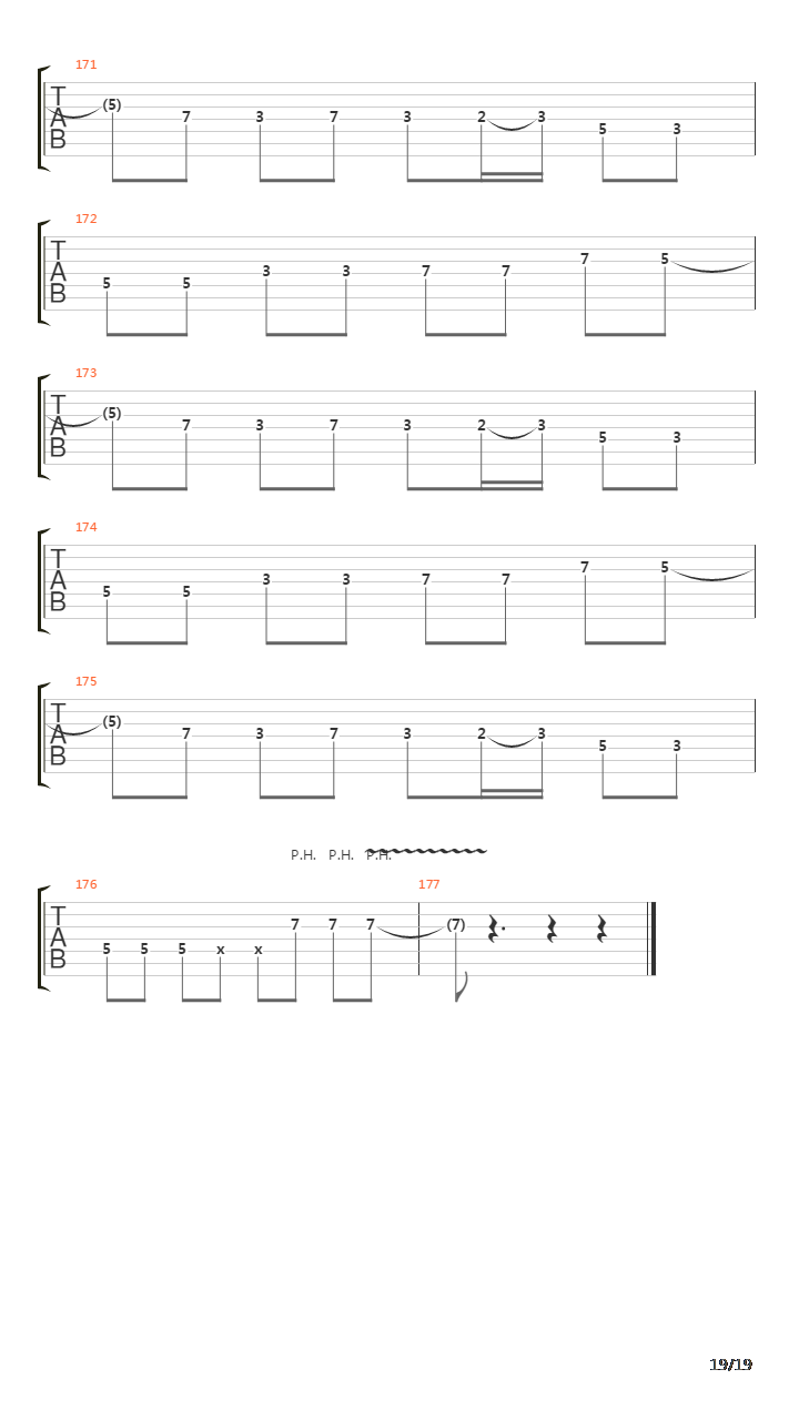 Pervaya Zima吉他谱