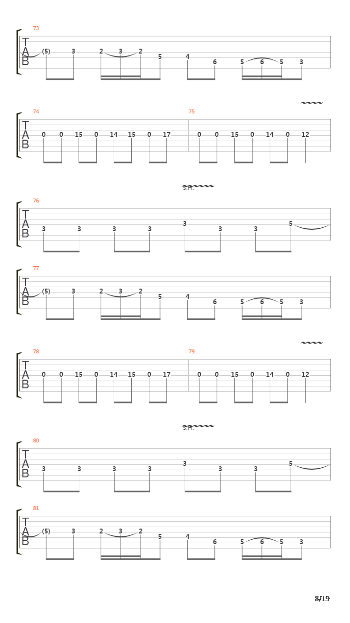 Pervaya Zima吉他谱