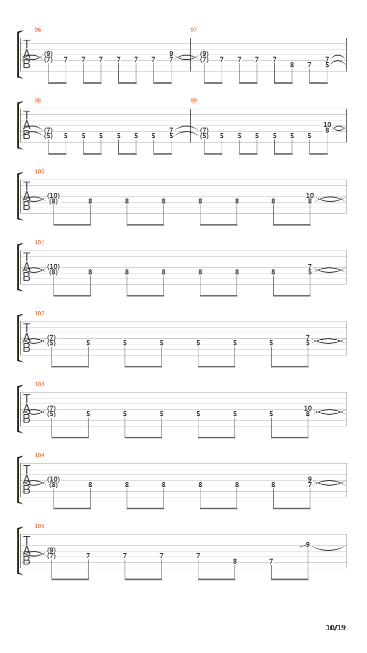 Pervaya Zima吉他谱