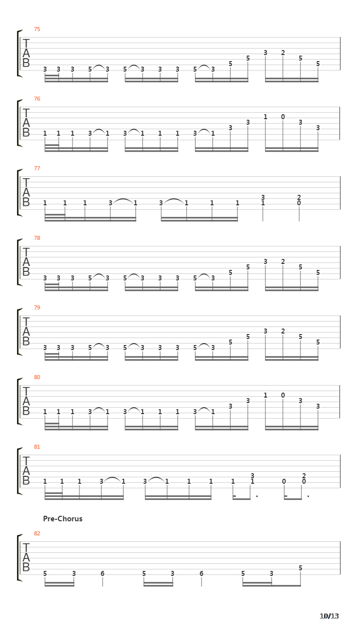 Vozduh吉他谱