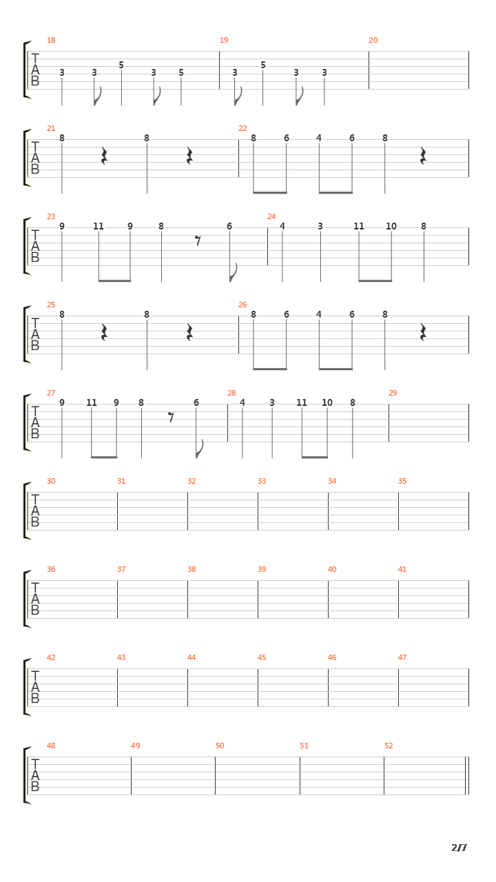 Vozvrashenie Gosudarya吉他谱