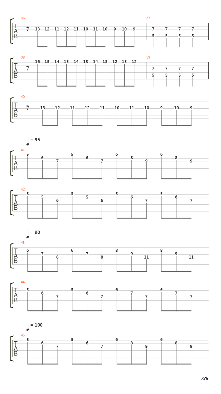 Bassium Mortis吉他谱