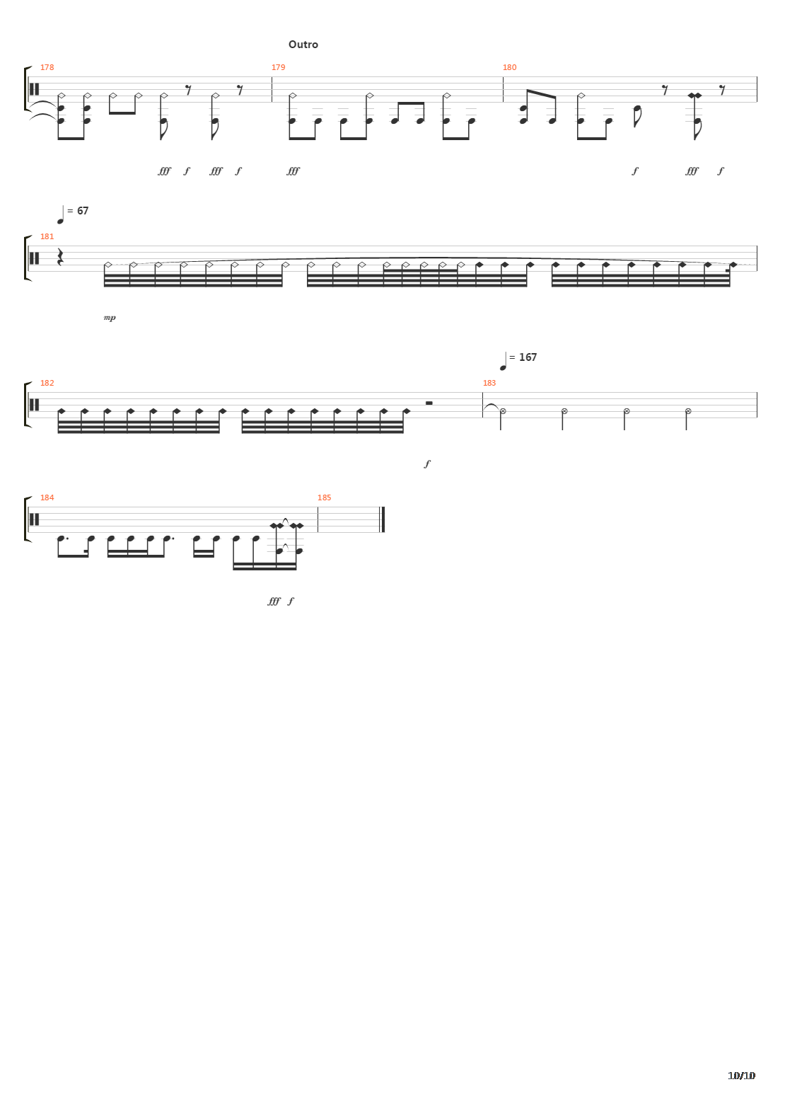 1100吉他谱
