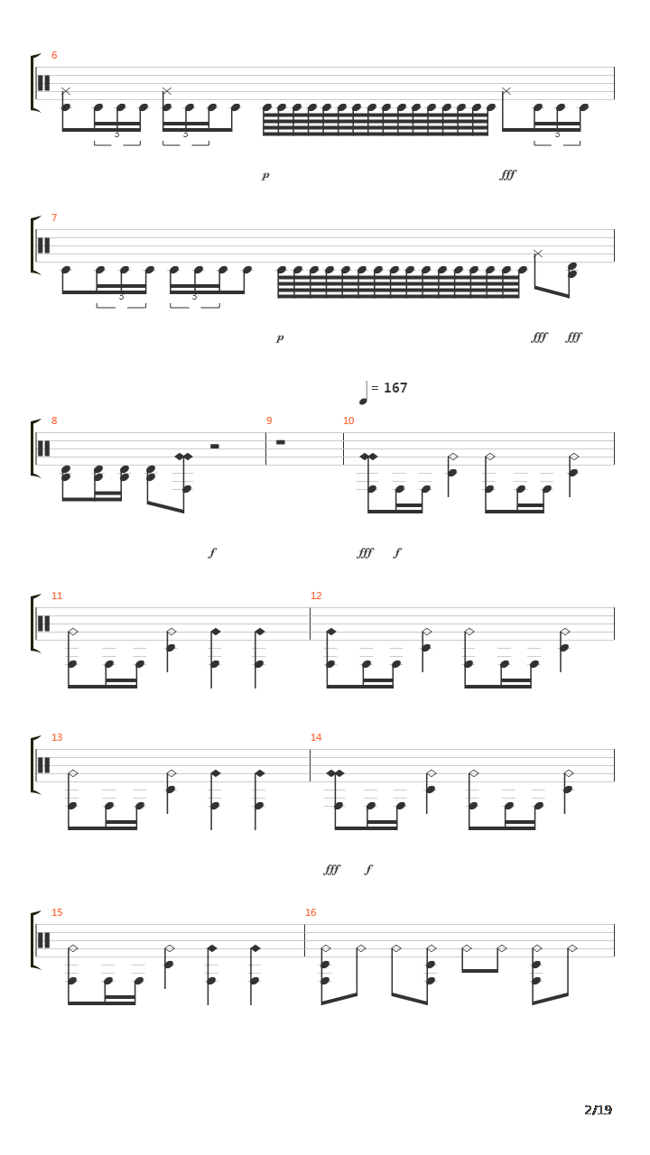 1100吉他谱