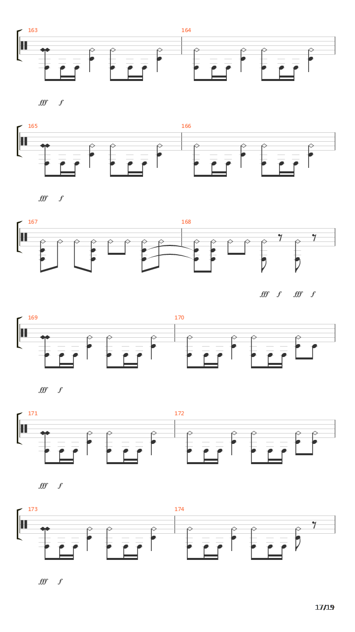 1100吉他谱