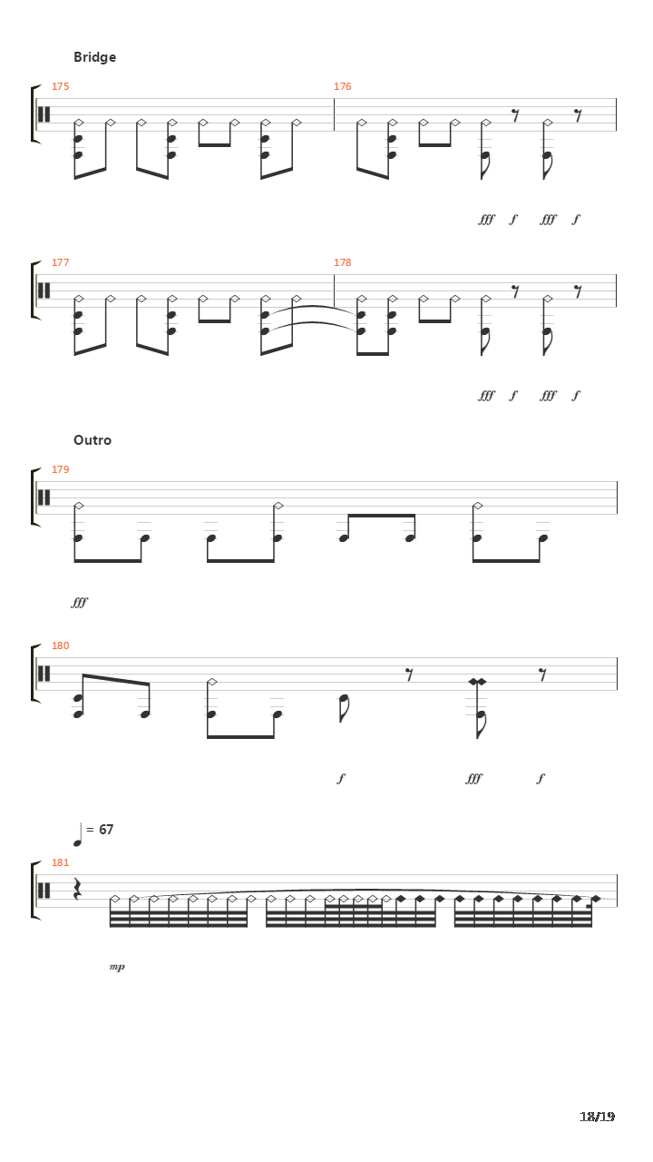 1100吉他谱