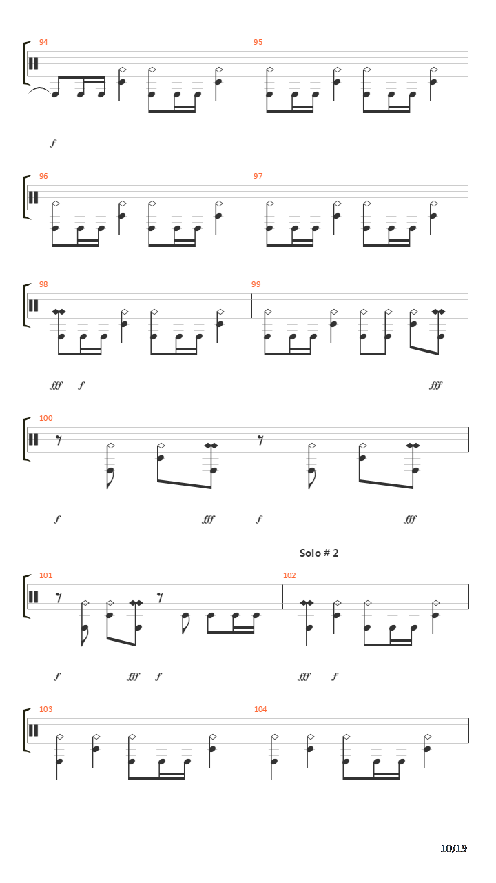 1100吉他谱