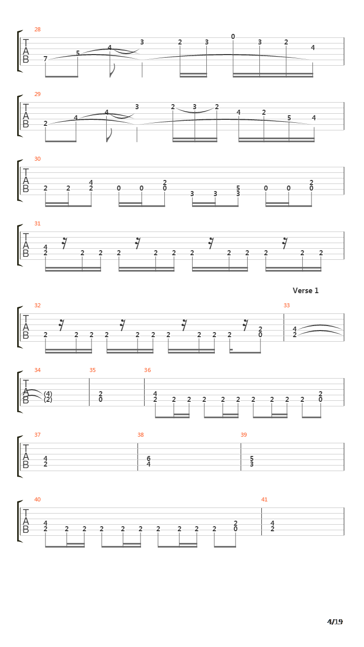 Ballada O Drevnerusskom Voine吉他谱