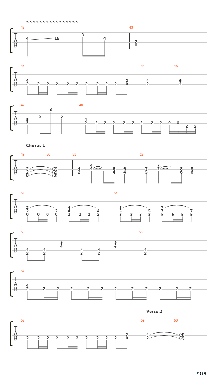 Ballada O Drevnerusskom Voine吉他谱