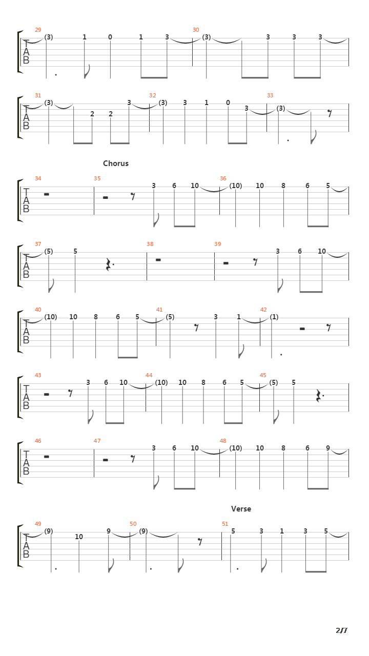 Bivni Chernyh Skal吉他谱