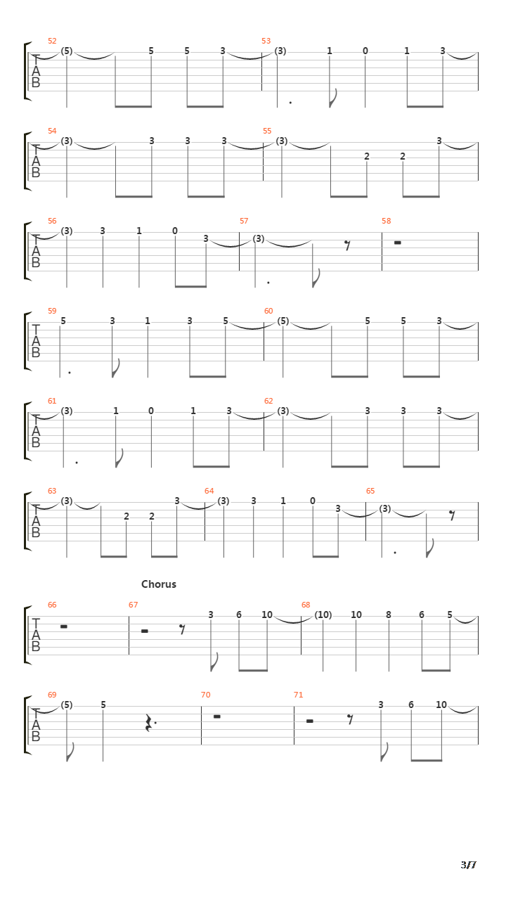 Bivni Chernyh Skal吉他谱