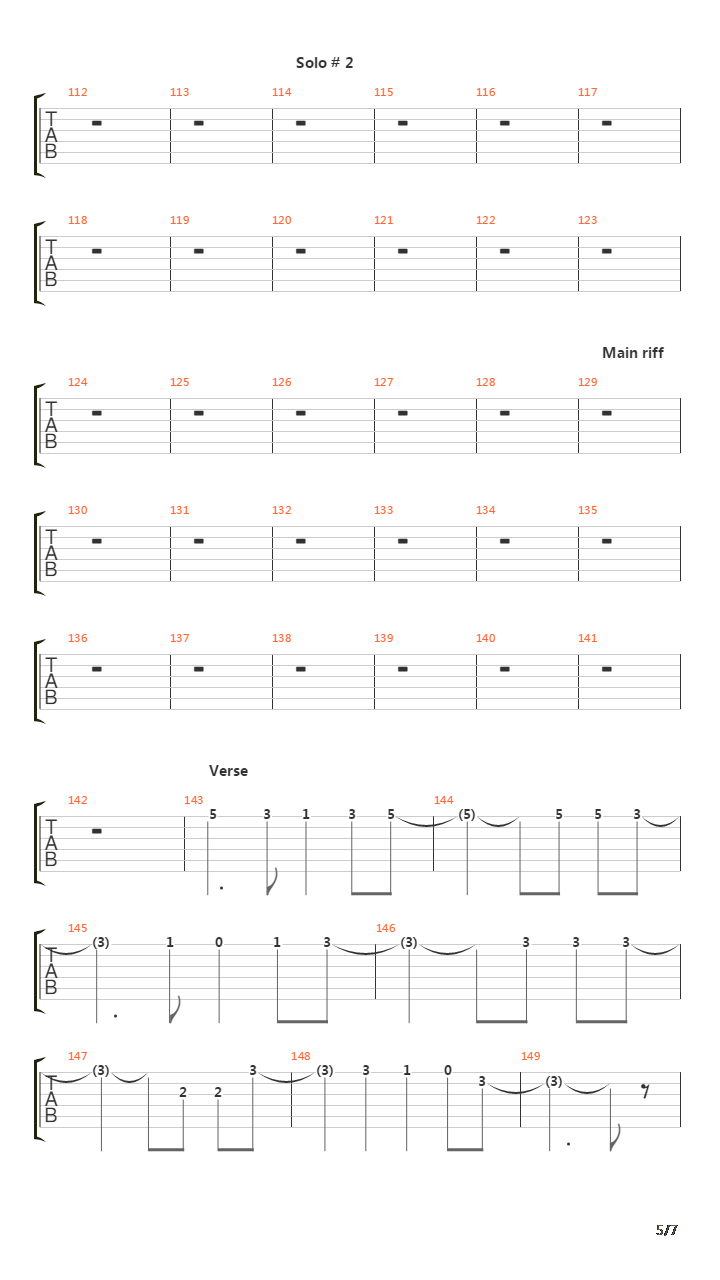 Bivni Chernyh Skal吉他谱
