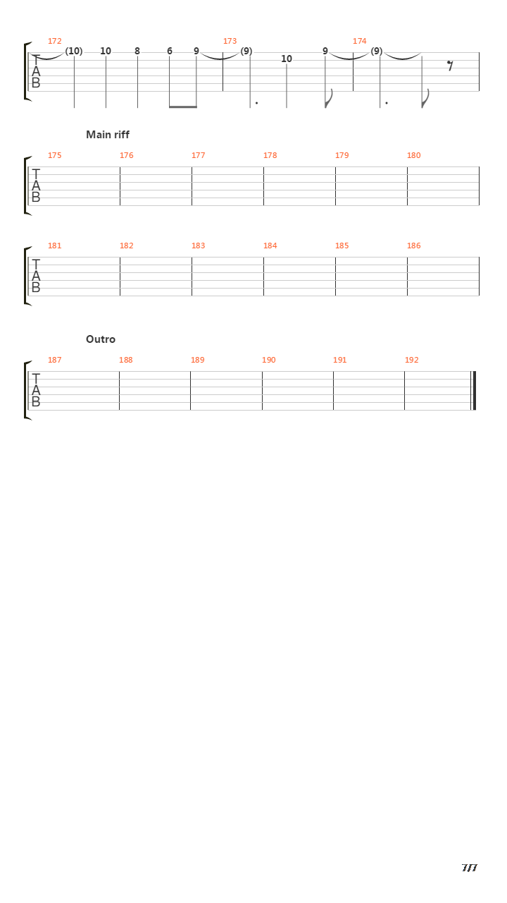 Bivni Chernyh Skal吉他谱