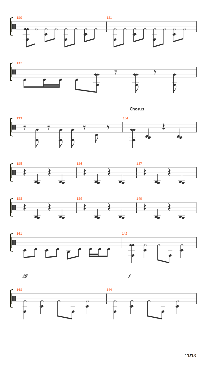 Daj Ruku Mne吉他谱