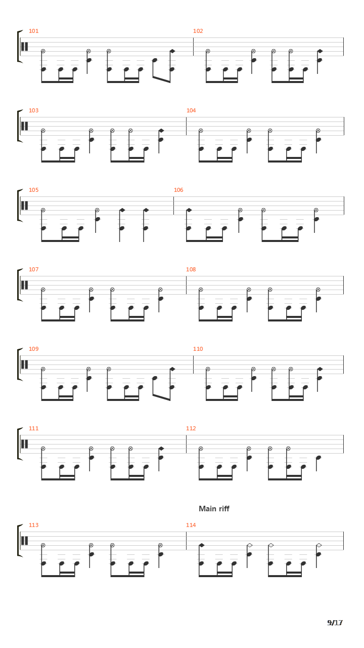 Duh Vojny吉他谱