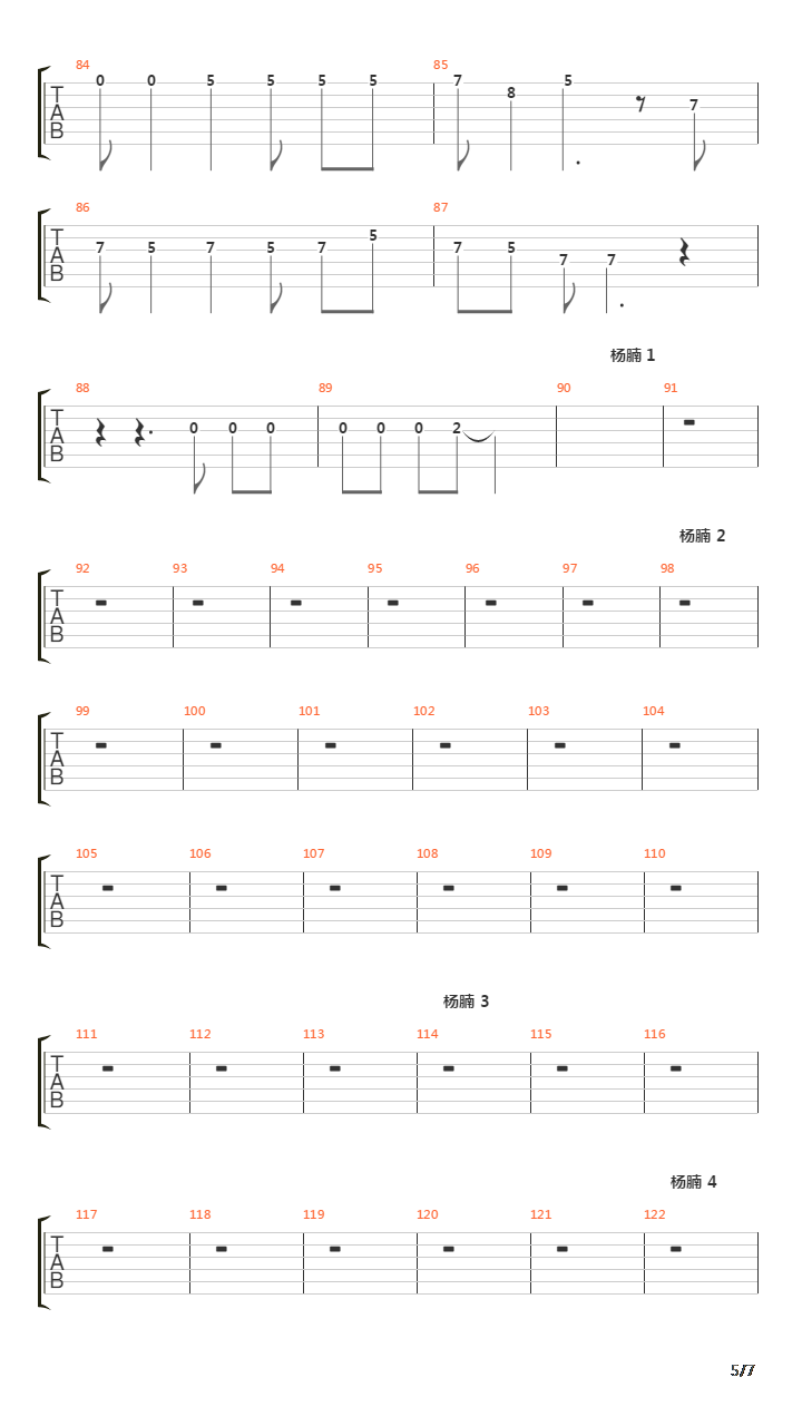 Gryaz吉他谱