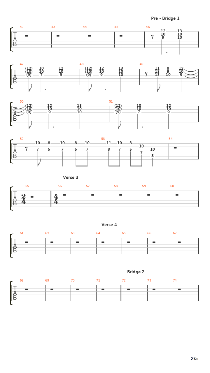 Gryaz吉他谱