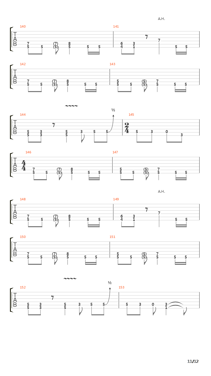 Gryaz吉他谱