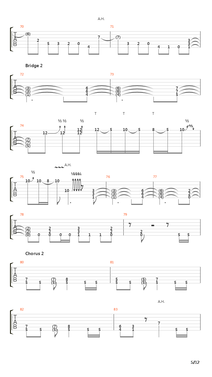 Gryaz吉他谱