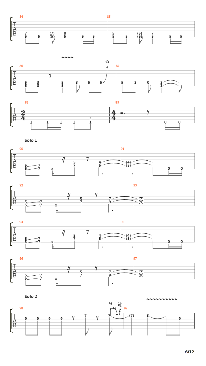 Gryaz吉他谱