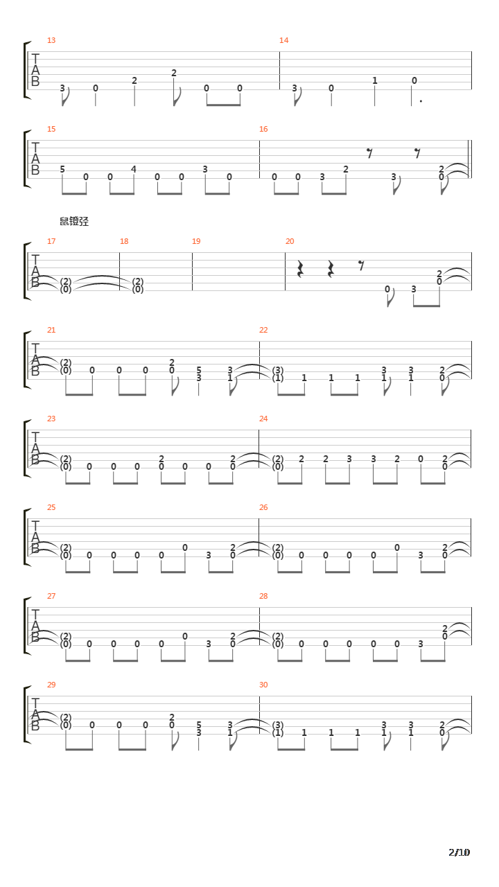 Mashina Smerti吉他谱