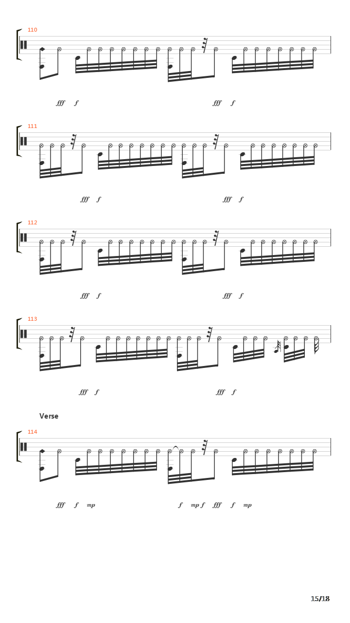 Mertvaya Zona吉他谱