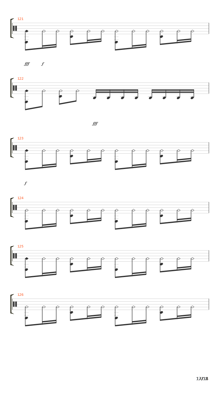 Mertvaya Zona吉他谱