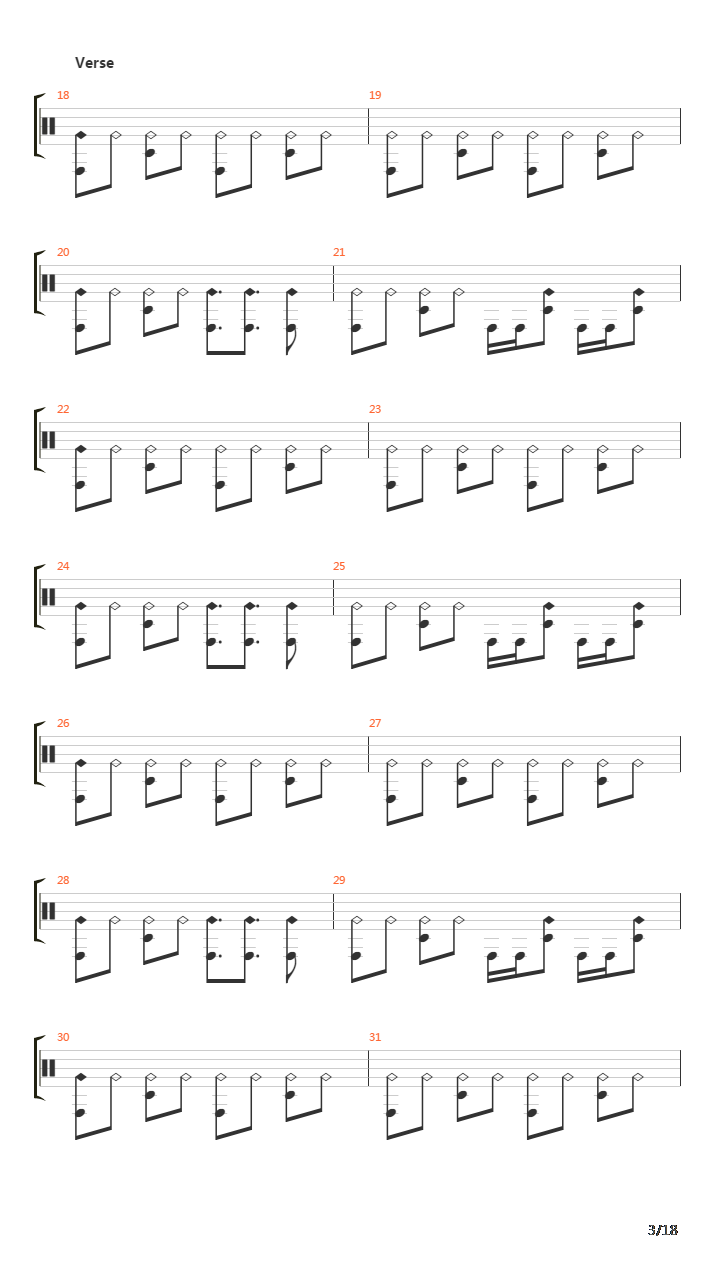 Mertvaya Zona吉他谱