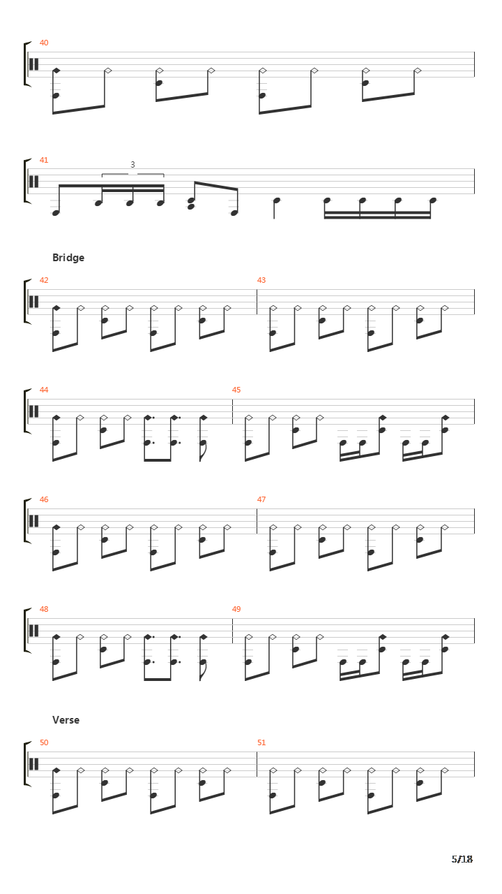 Mertvaya Zona吉他谱