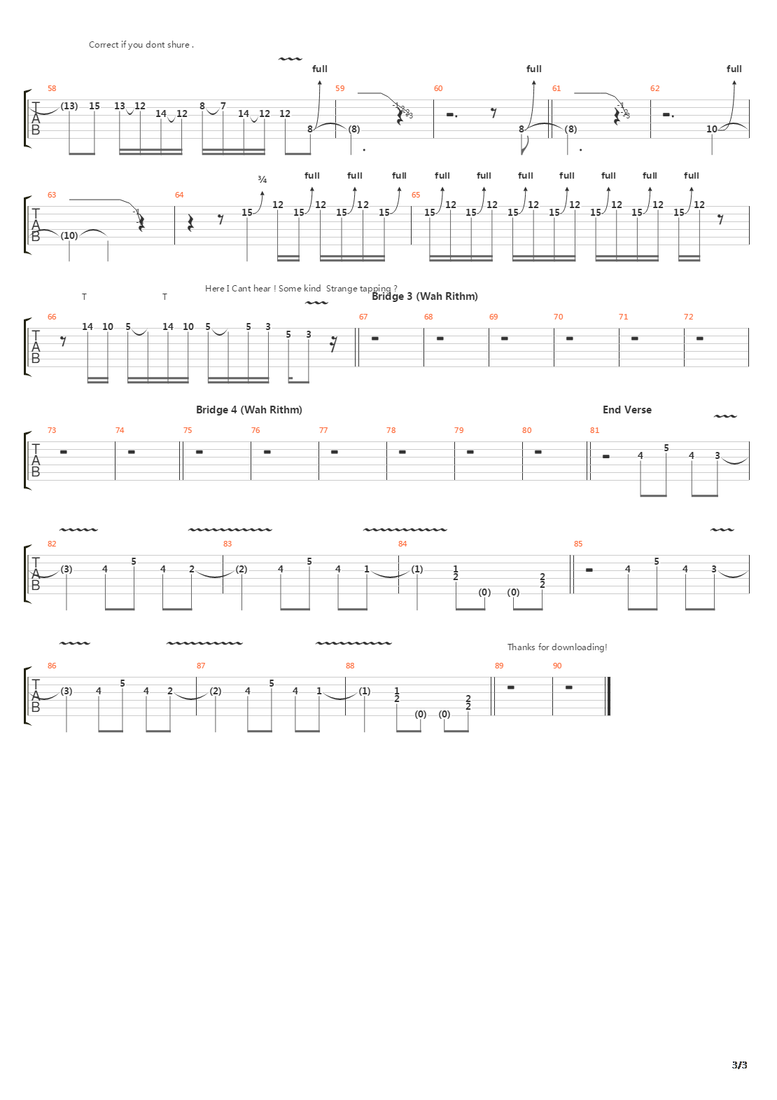 Nebo吉他谱