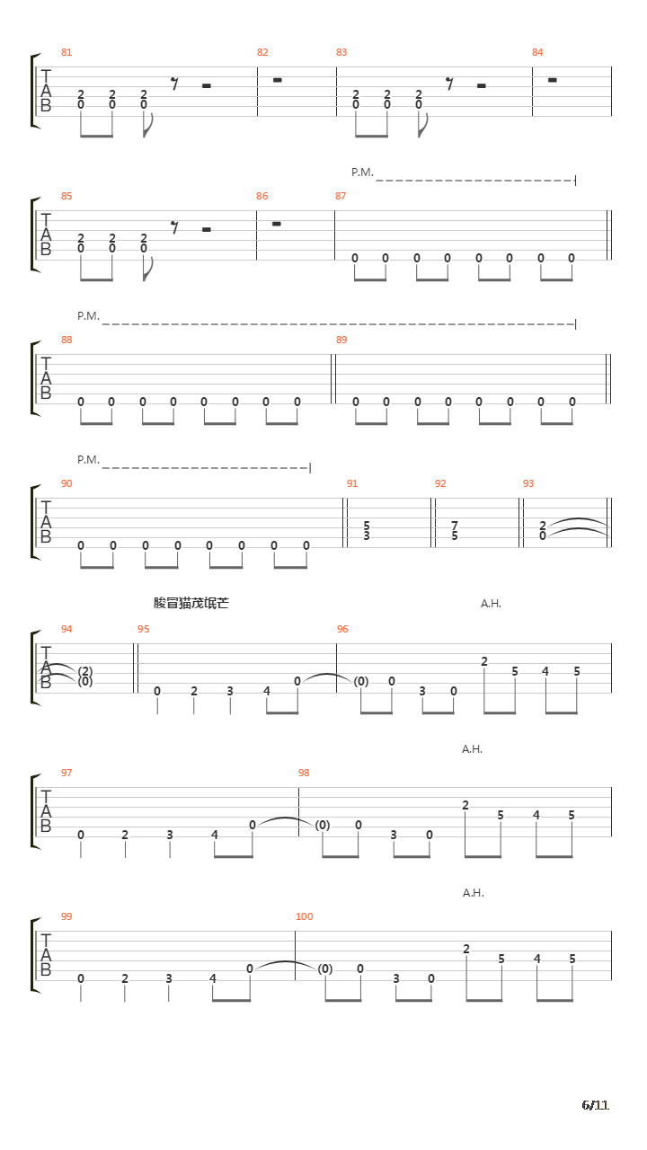 Pozadi Amerika吉他谱