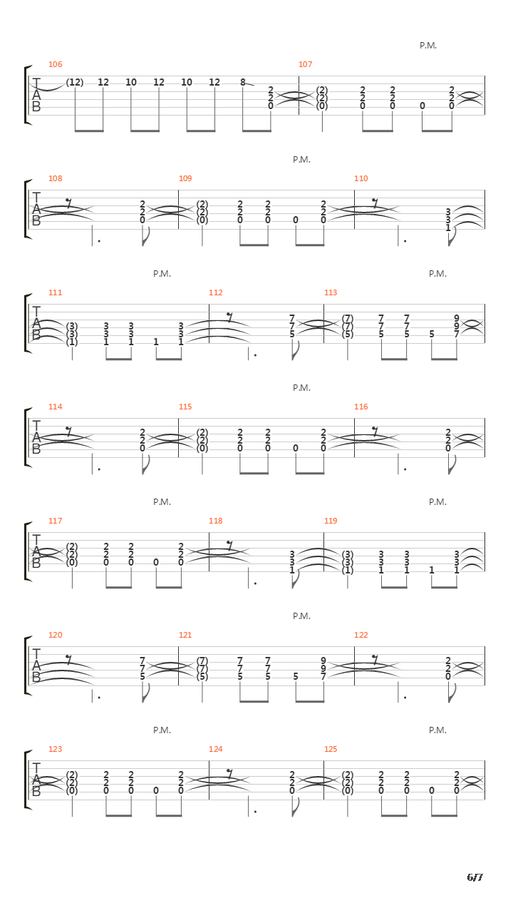 Raskachaem Etot Mir吉他谱