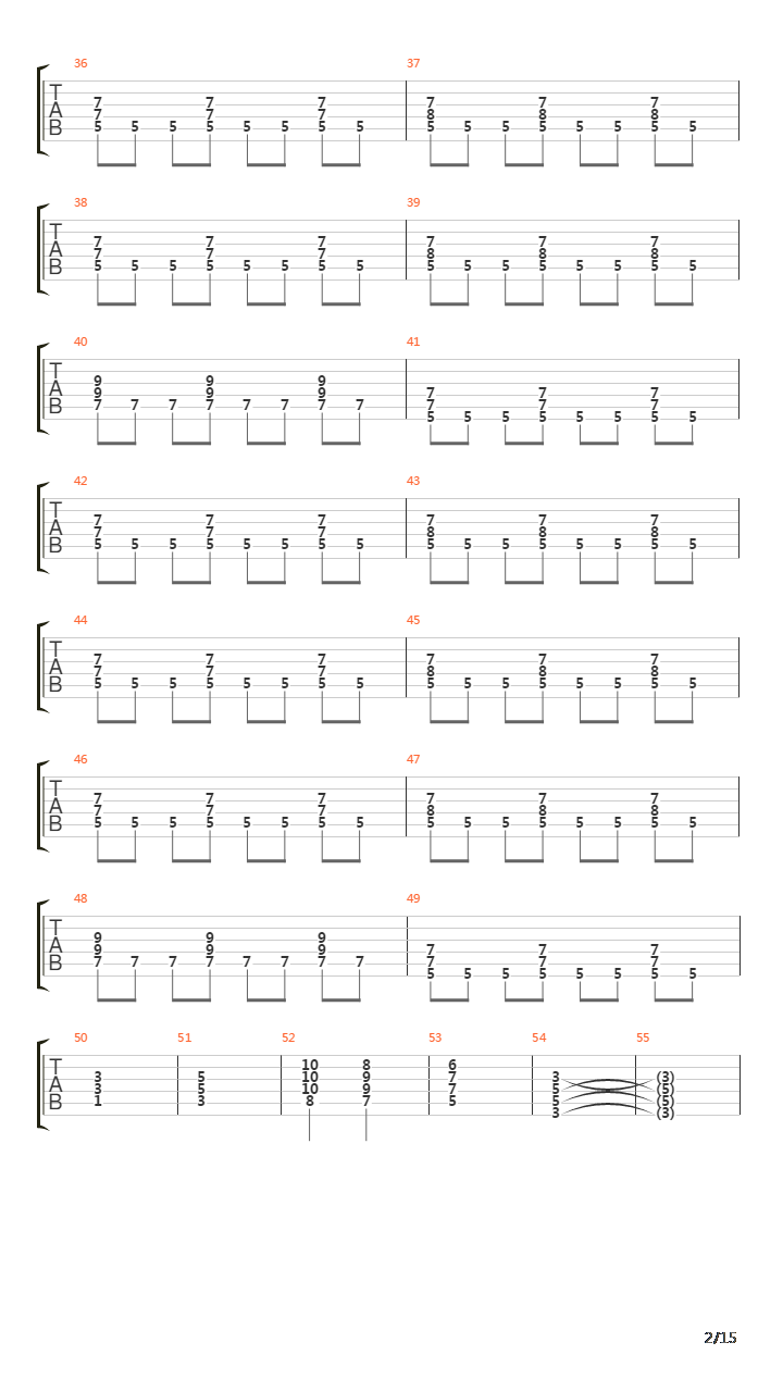 Rose Street吉他谱