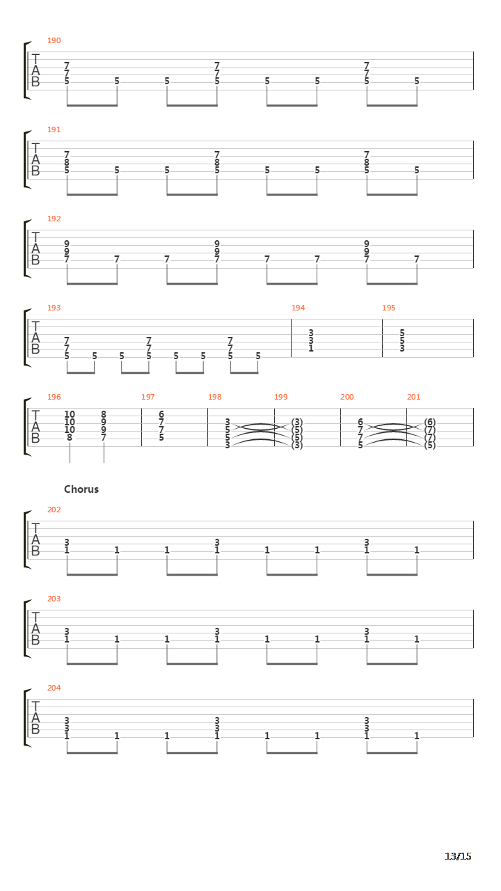 Rose Street吉他谱