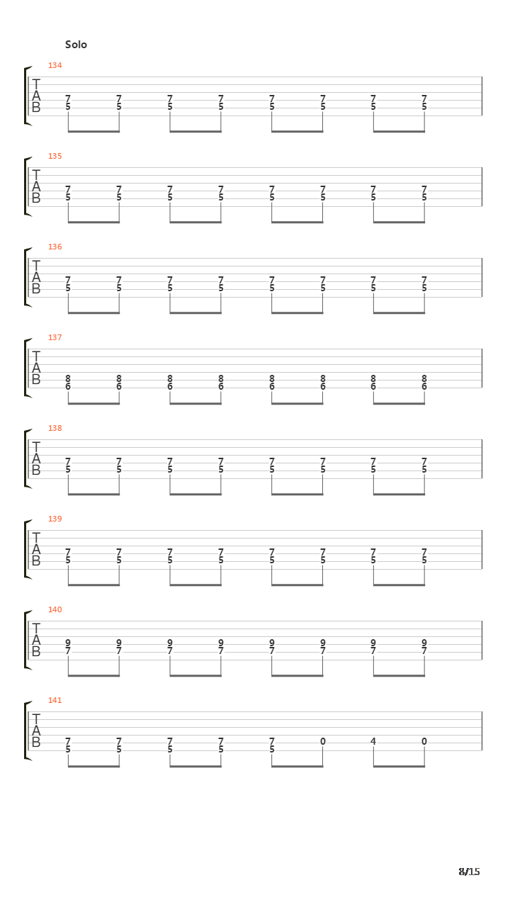 Rose Street吉他谱