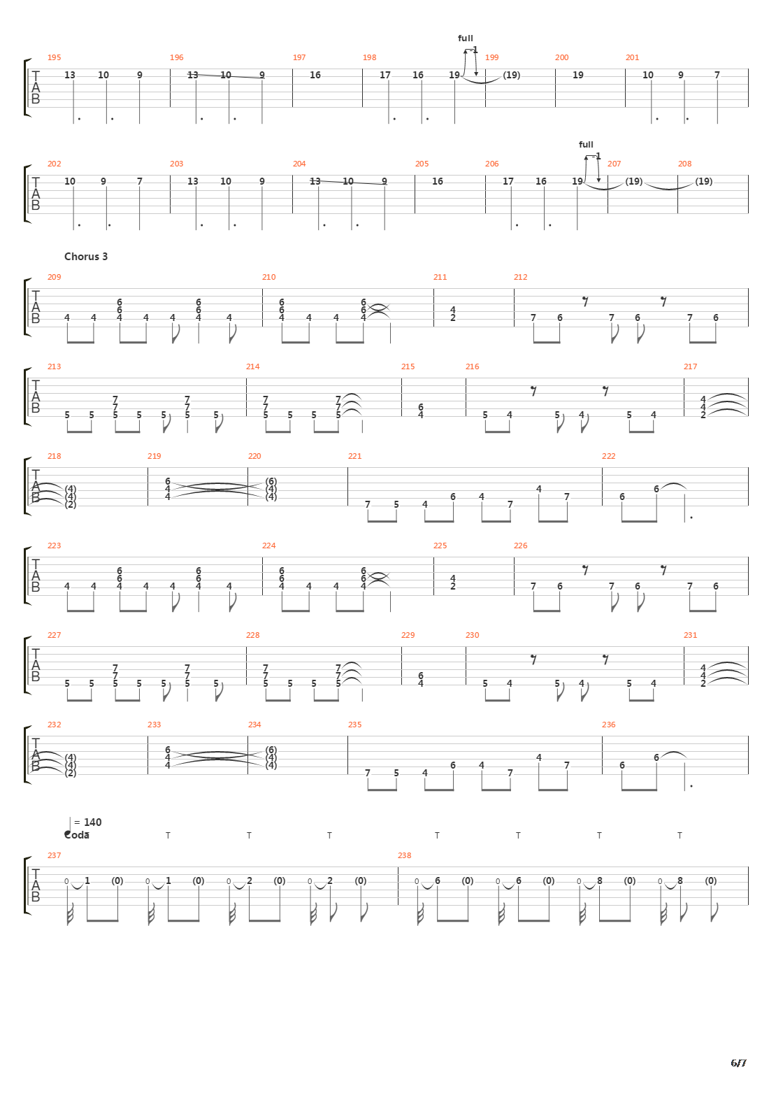 Torero吉他谱