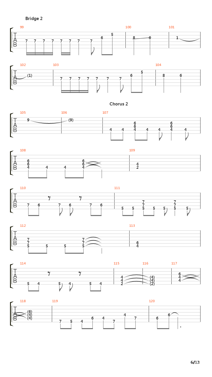 Torero吉他谱