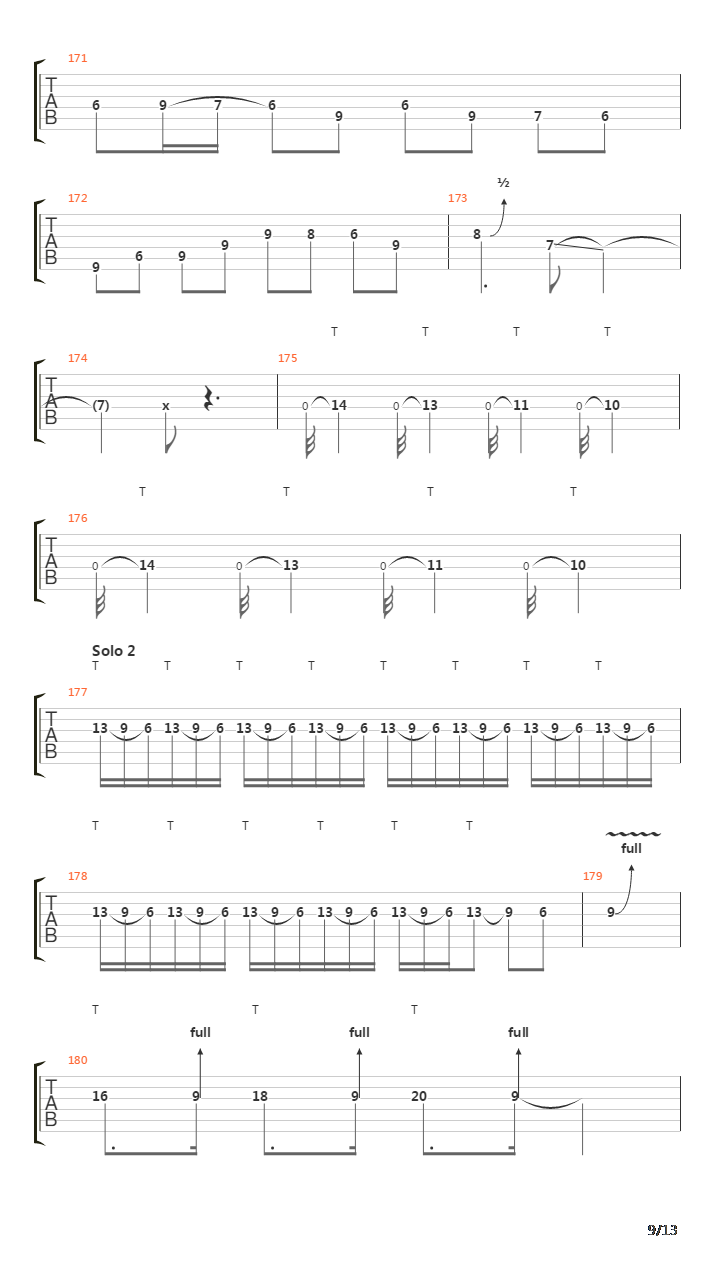 Torero吉他谱