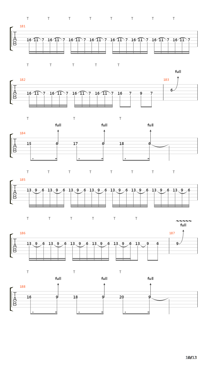 Torero吉他谱