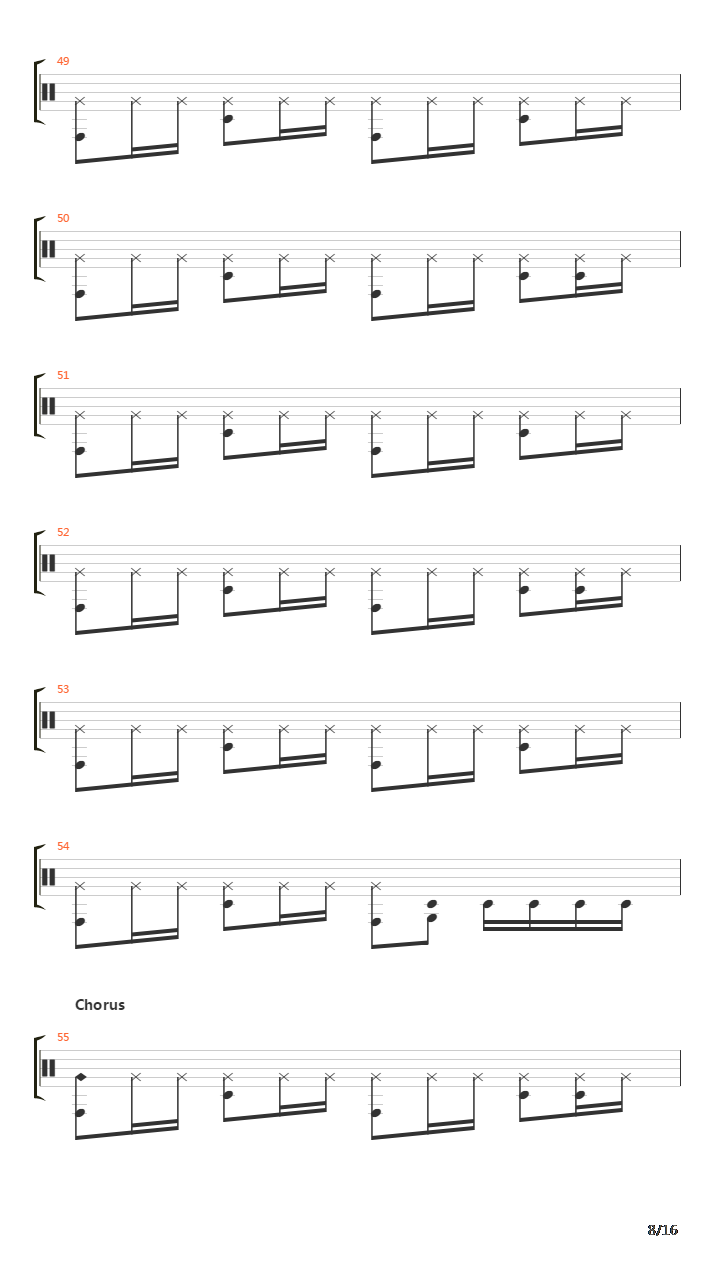 Volonter吉他谱