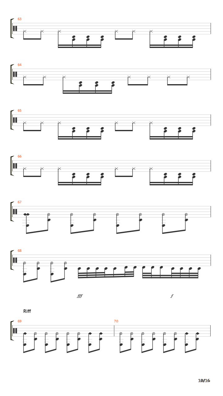 Volonter吉他谱