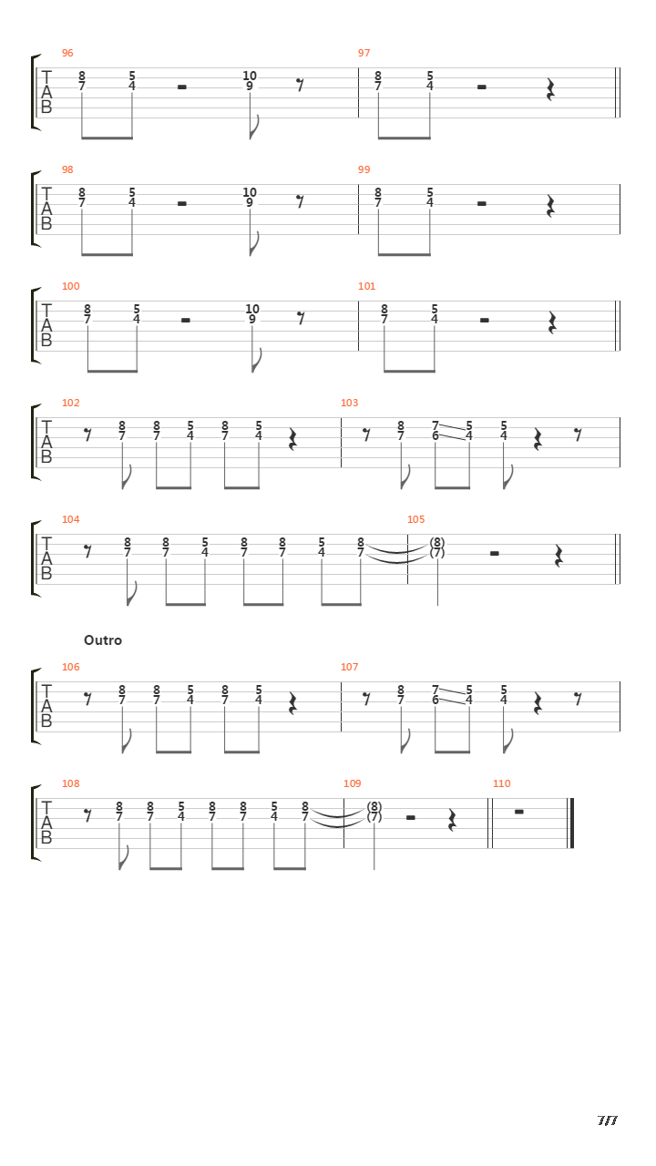 Volya I Razum吉他谱