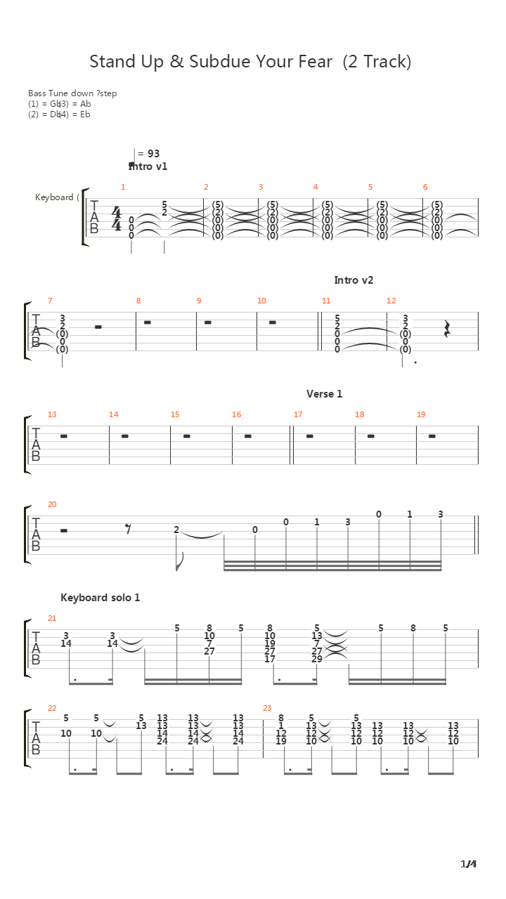 Vstan Strah Preodolej吉他谱