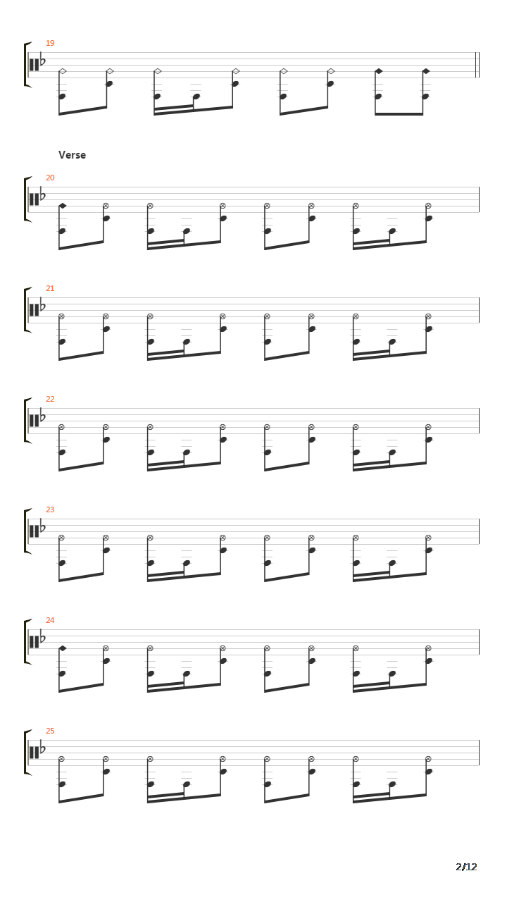 Vstan Strah Preodolej吉他谱