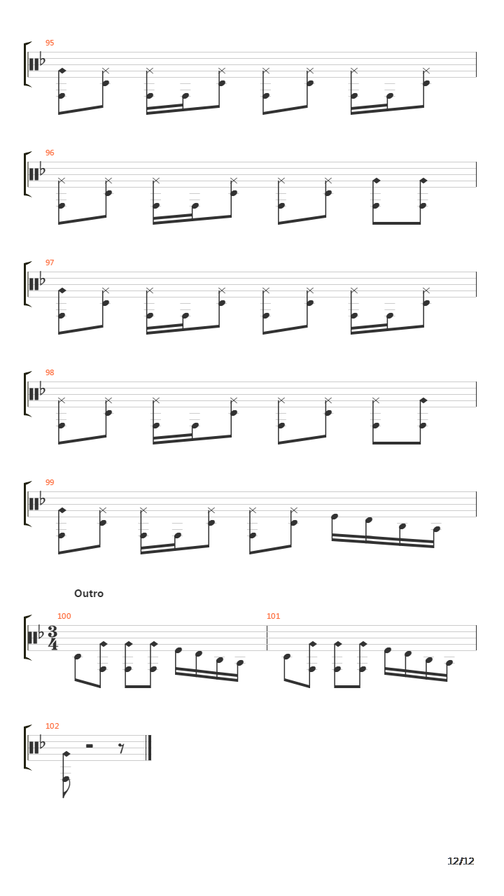 Vstan Strah Preodolej吉他谱
