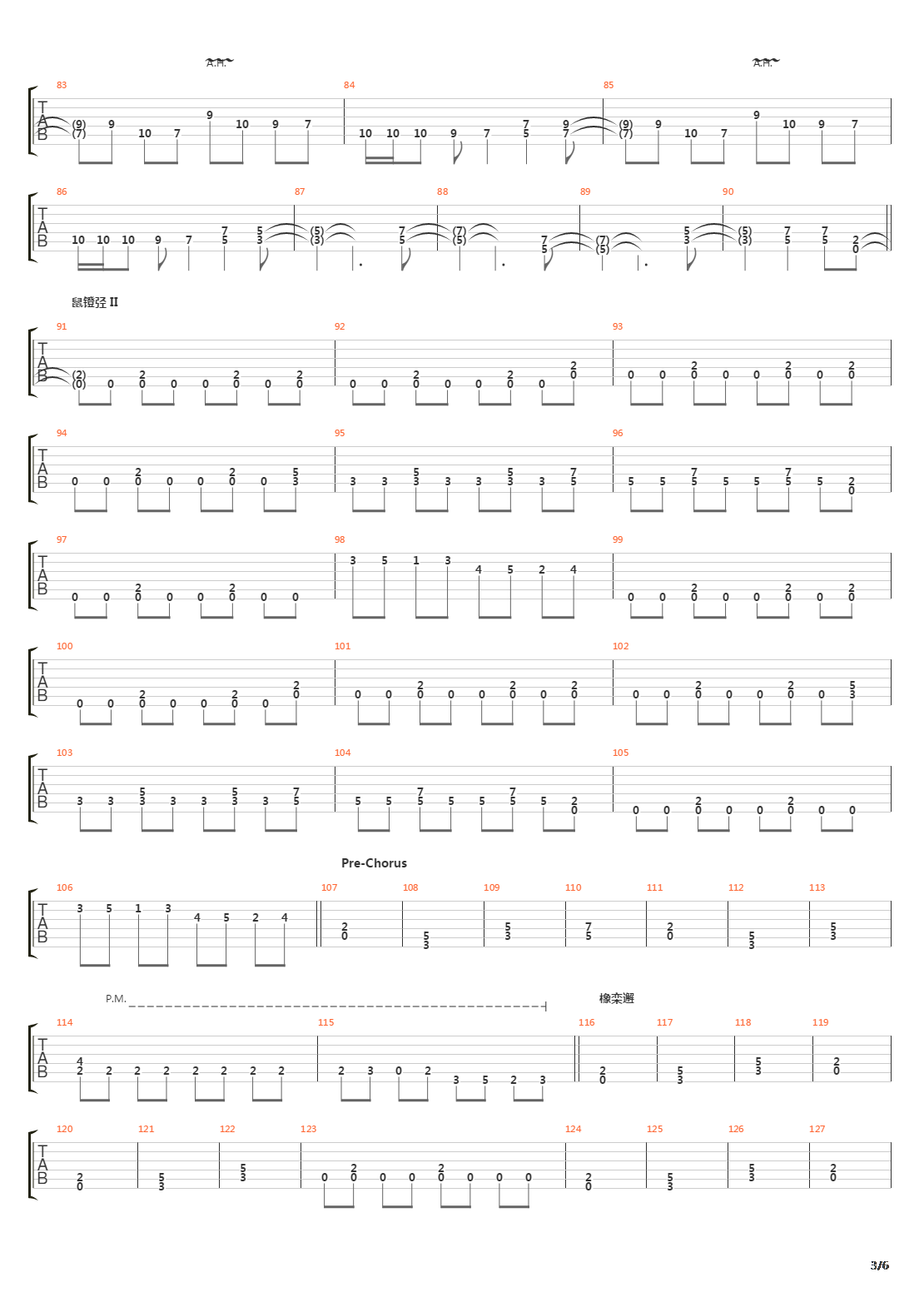 Black Line吉他谱