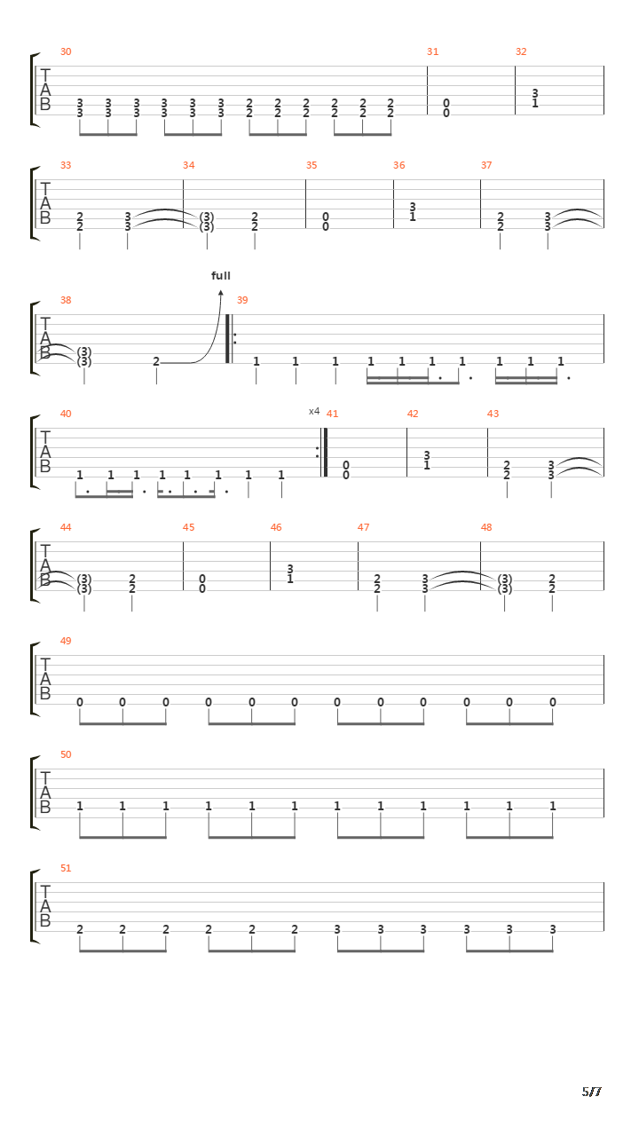 The Final Dawn吉他谱