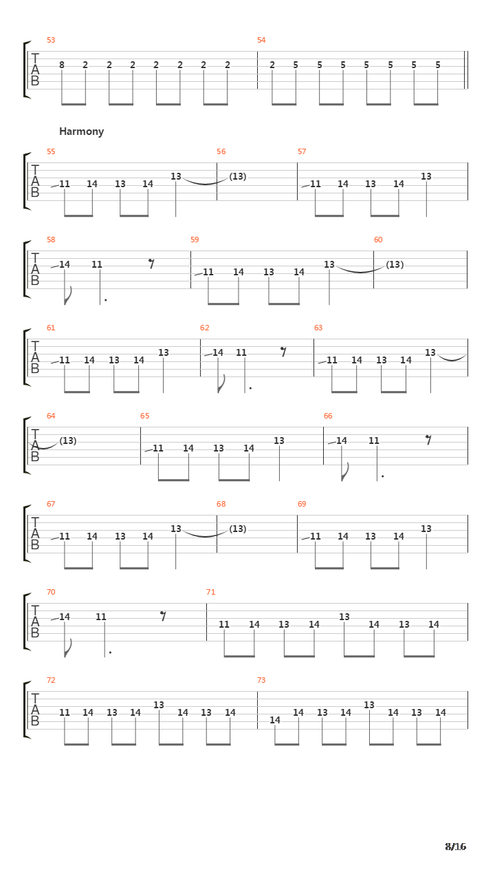 Blindead吉他谱