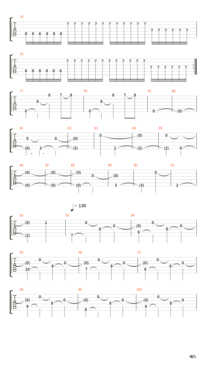 La Particule De Dieu吉他谱